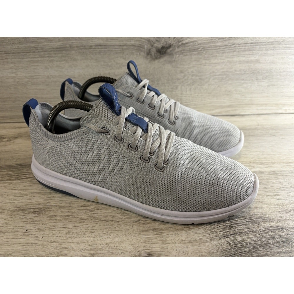 Travis‎ Mathew The Daily Lite Heather Gray White Blue Sneaker Men's Size 9 US